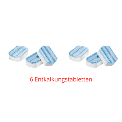 SIEMENS TZ80002A Entkalkungstabletten – 6 Stück für EQ & surpresso Kaffeevollautomaten