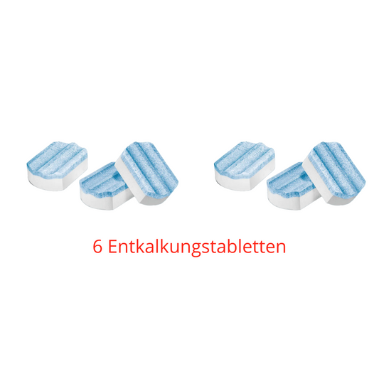 SIEMENS TZ80002A Entkalkungstabletten – 6 Stück für EQ & surpresso Kaffeevollautomaten