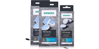 SIEMENS TZ80001 10 Reinigungstabletten + 6 Entkalkungstabletten TZ80002 für EQ