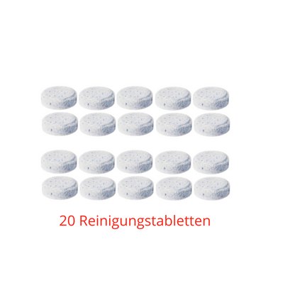 SIEMENS TZ80001A Reinigungstabletten – 20 Stück für EQ & surpresso Kaffeevollautomaten