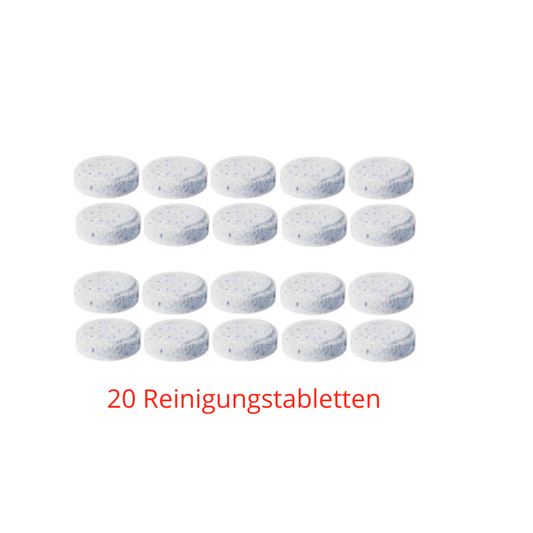 SIEMENS TZ80001A Reinigungstabletten – 20 Stück für EQ & surpresso Kaffeevollautomaten