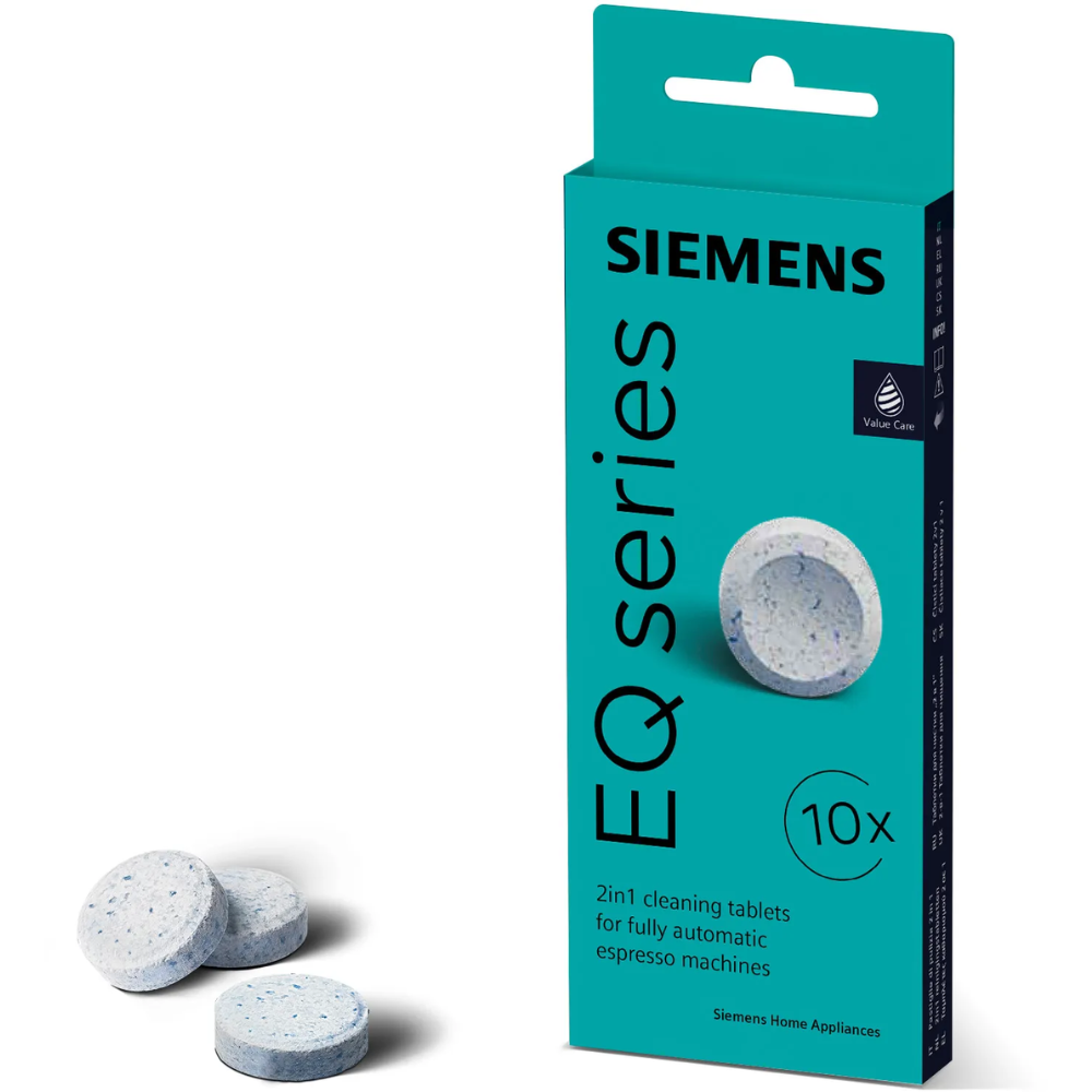 SIEMENS TZ80001A Reinigungstabletten – 30 Stück für EQ & surpresso Kaffeevollautomaten