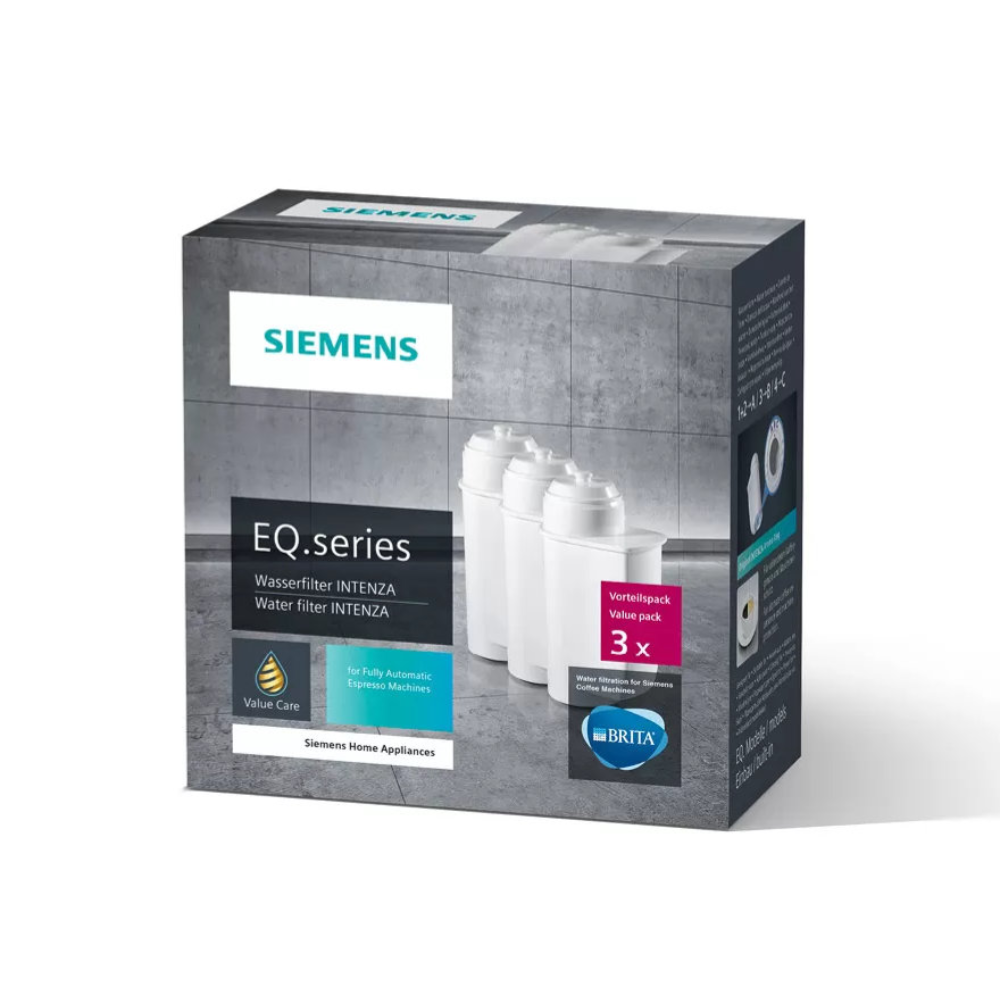SIEMENS TZ70033A BRITA Intenza Wasserfilter – 3er-Pack für EQ Kaffeevollautomaten