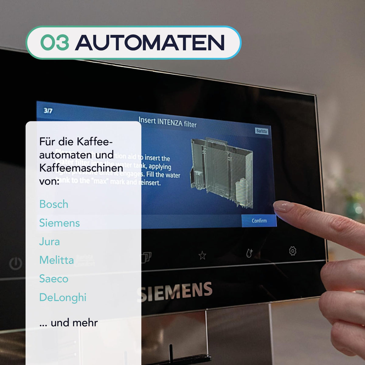 MEISTERZWECK4U Reinigungsbürste für Milchschläuche – Ø 3 & 7 mm für Siemens, Bosch, Jura, Melitta, Saeco & DeLonghi